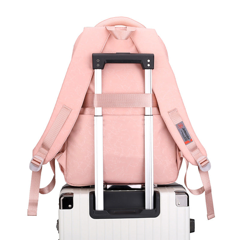 School Bag Female College Student Middle School Student Junior High School Student Backpack