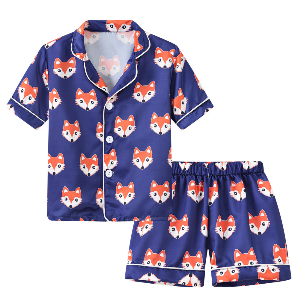 Pajama shorts set for children