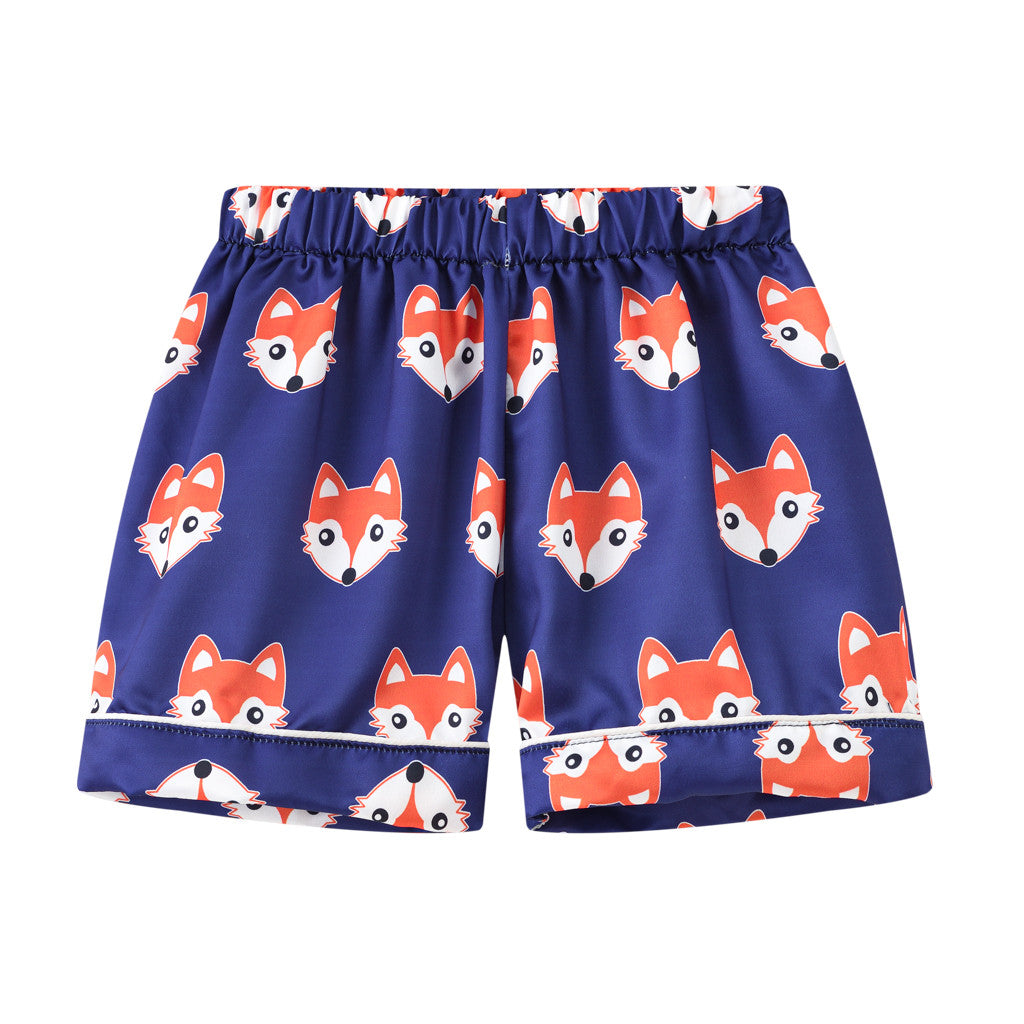 Pajama shorts set for children