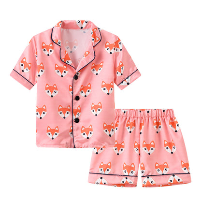 Pajama shorts set for children