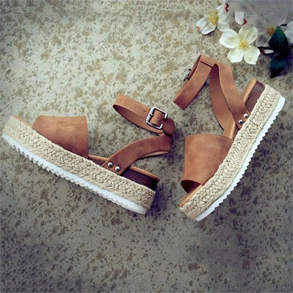 Plus Size Women Sandals Wedges Shoes For Women High Heels Sandals Summer Shoes Women Chaussures Sandalia Femme Platform Sandals