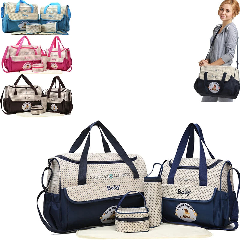 New Diaper Bag Nappy bag Fashion Women Travel Handbag for Baby Nursing Maternity Bag luiertas One Shoulder Baby Bag