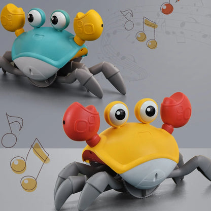 Dancing Crab Run Away Toy for Babies Crawling Interactive Escape Crabs Toys Baby Birthday Gift  Christmas Present