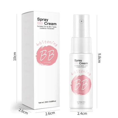 Whitening Moisturizing Base Spray BB Cream Concealer Brighten Face Beauty Skin Care Foundation Makeup 20ml Korean Cosmetics