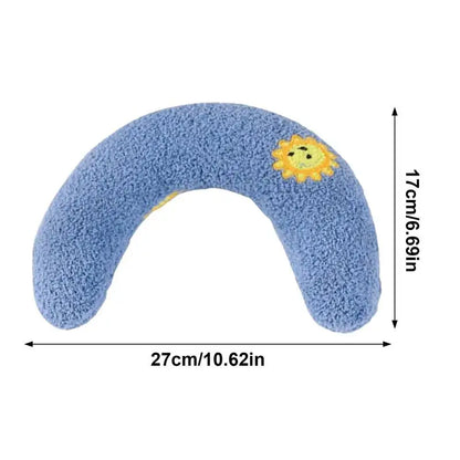 Pet Calming Toy Soft Fluffy Pet Cat Sleep Pillow dog Sleeping Supplies Machine Washable Pillow For Small Dog Kitten Pet Supplies