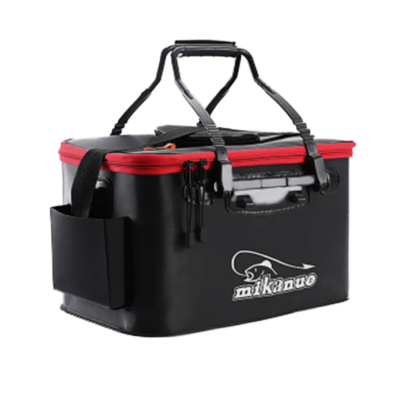 Mikanuo Fishing Box EVA Tackle Bucket Live Fish Water Tank Outdoor Fishing Bag Tool Accessories Fishing Supplies