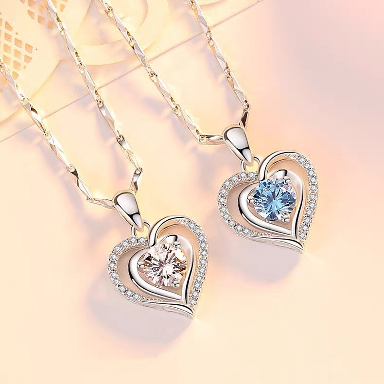 Heart Of The Sea Necklace For Women Clavicle Chain