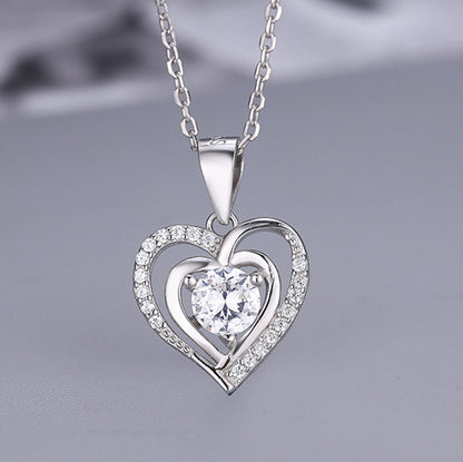 Heart Of The Sea Necklace For Women Clavicle Chain